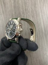 Patek Philippe 5204G White Gold Green Grand Complications Split Second Perpetual Calendar Chronograph