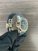 Patek Philippe 5164G White Gold Aquanaut Travel Time
