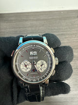 A Lange Sohne 410.028 Perpetual Calendar Datograph Chronograph