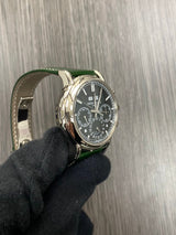 Patek Philippe 5204G White Gold Green Grand Complications Split Second Perpetual Calendar Chronograph