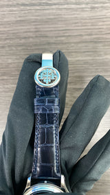 Patek Philippe 5372P Split Seconds Chronograph Perpetual Calendar Grand Complications Blue Dial Platinum