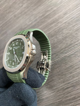 Patek Philippe 5168G Tiffany Green White Gold Aquanaut