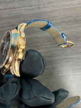 Patek Philippe 5905R-010 Rose Gold Blue Dial Annual Calendar Chronograph