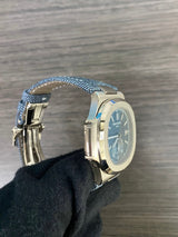 Patek Philippe 5980/60G White Gold Nautilus Chronograph