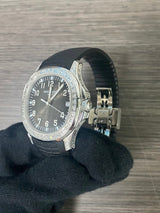 Patek Philippe 5167/300G Factory Baguette White Gold Aquanaut