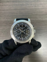 Patek Philippe 5071G Factory Baguette Chronograph Full Set Rare