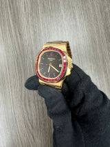 Patek Philippe 5723/12R Rose Gold Factory Ruby Bezel