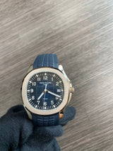 Patek Philippe 5168G Blue Tiffany White Gold Aquanaut