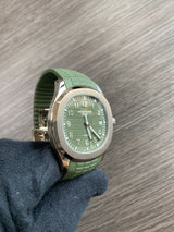 Patek Philippe 5168G Tiffany Green White Gold Aquanaut