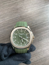 Patek Philippe 5168G Tiffany Green White Gold Aquanaut