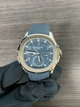 Patek Philippe 5164G White Gold Aquanaut Travel Time
