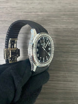 Patek Philippe 5167/300G Factory Baguette White Gold Aquanaut