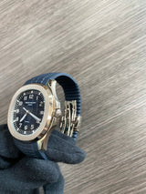 Patek Philippe 5168G Blue Tiffany White Gold Aquanaut