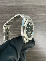 Audemars Piguet 15202PT Platinum Green Dial Royal Oak Jumbo 39MM