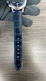 Patek Philippe 5372P Split Seconds Chronograph Perpetual Calendar Grand Complications Blue Dial Platinum