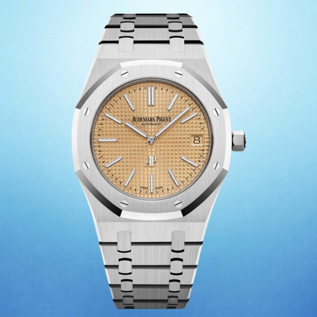 Audemars Piguet 15202BC.OO.1240BC.01 White Gold Royal Oak Jumbo