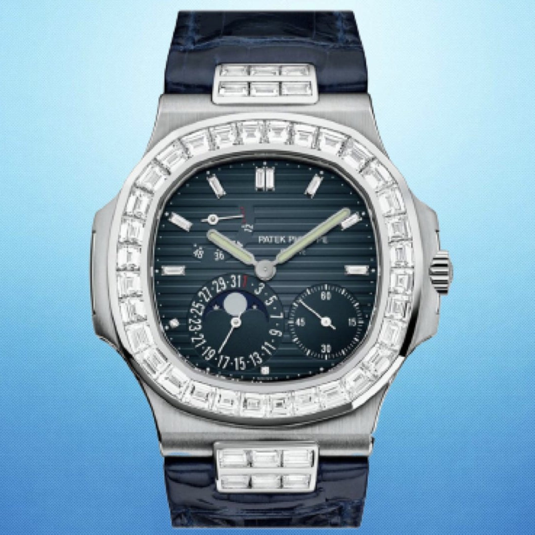 Patek Philippe 5724G 001 Blue Nautilus NEW Watches International