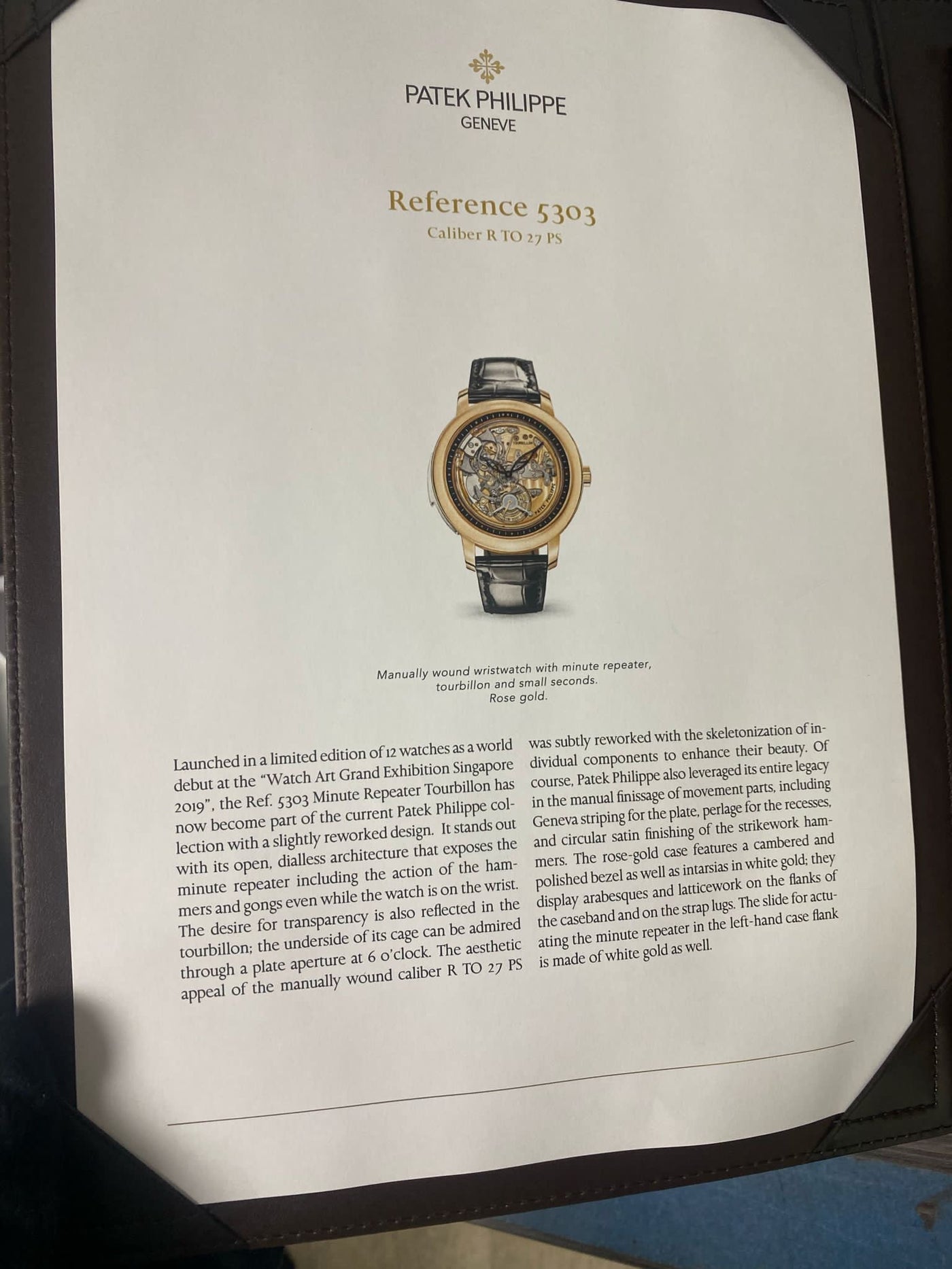 Patek philippe 5303 hotsell