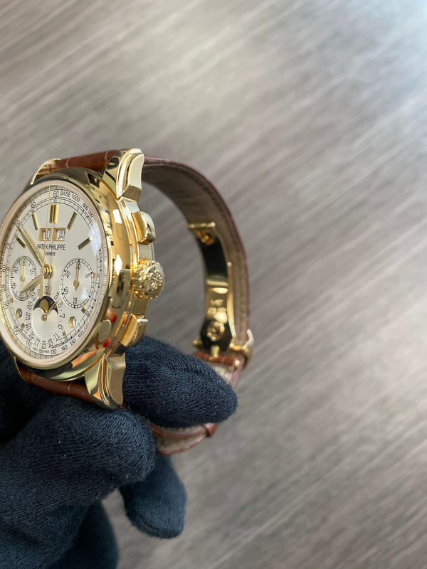 Patek Philippe 5270J Yellow Gold Grand Complications Perpetual Calendar Chronograph