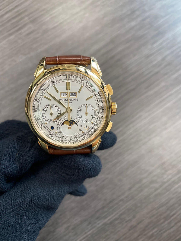 Patek Philippe 5270J Yellow Gold Grand Complications Perpetual Calendar Chronograph