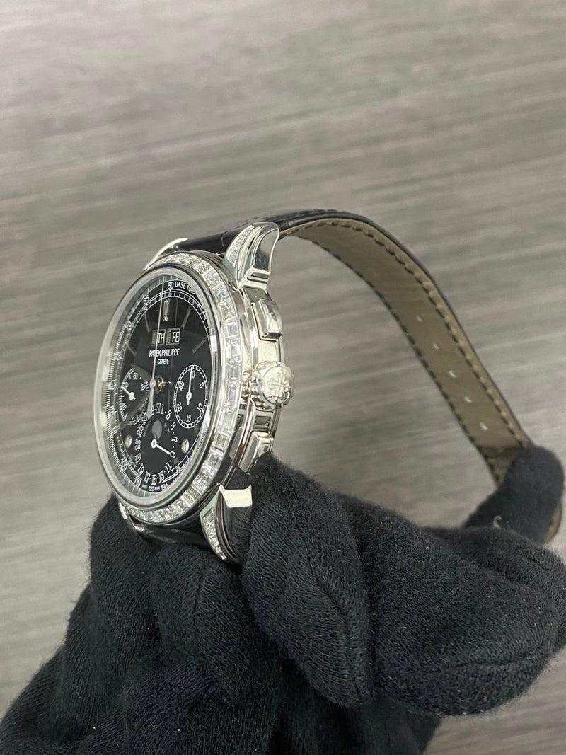 Patek Philippe 5271P Factory Baguette Grand Complications Perpetual Calendar Chronograph