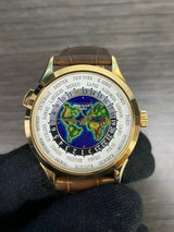 Patek Philippe 5231J Yellow Gold Enamel World Time