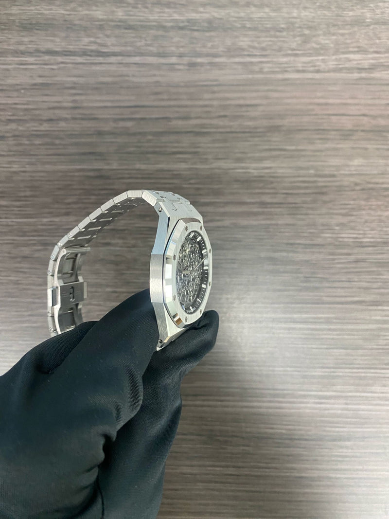 Audemars Piguet 16204BC White Gold 39MM Openwork Jumbo