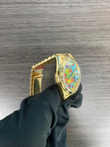 Rolex 128238 Puzzle DayDate Yellow Gold