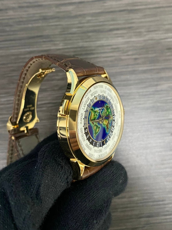 Patek Philippe 5231J Yellow Gold Enamel World Time