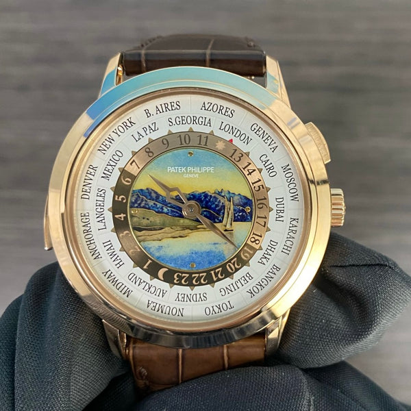 Patek Philippe 5531R Enamel World Time Minute Repeater Grand
