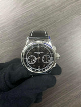 Patek Philippe 5370P Grand Complications Split Second Chronograph Platinum Black Enamel Dial