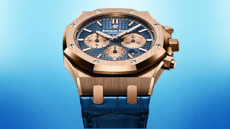 Audemars Piguet 26331OR.OO.D315CR.01 Blue Royal Oak Chronograph NEW