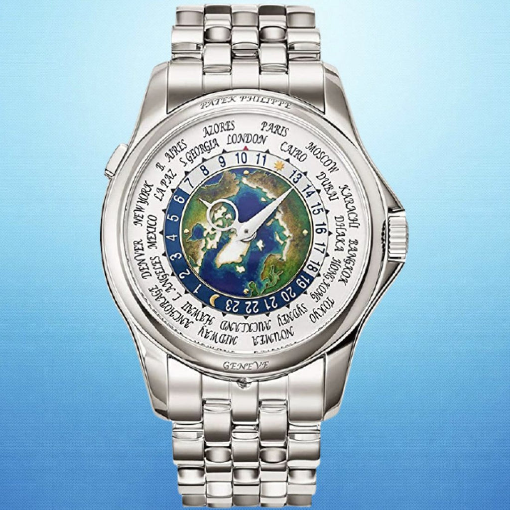 Patek philippe best sale platinum world time