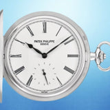 Patek Philippe 980g-001 White Gold Pocket Watch NEW
