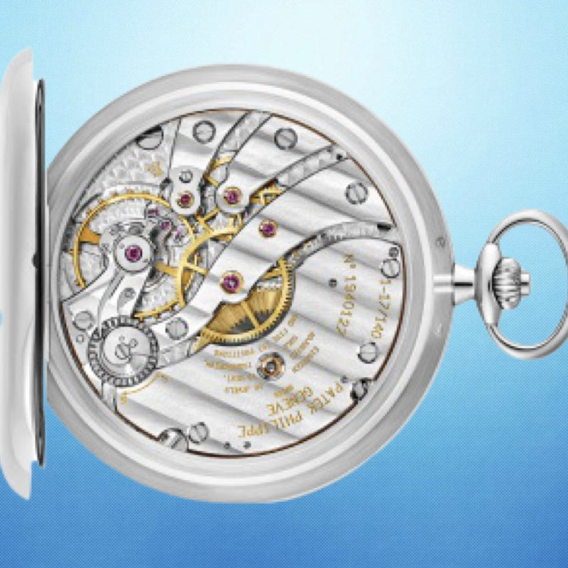 Patek Philippe 980g-001 White Gold Pocket Watch NEW