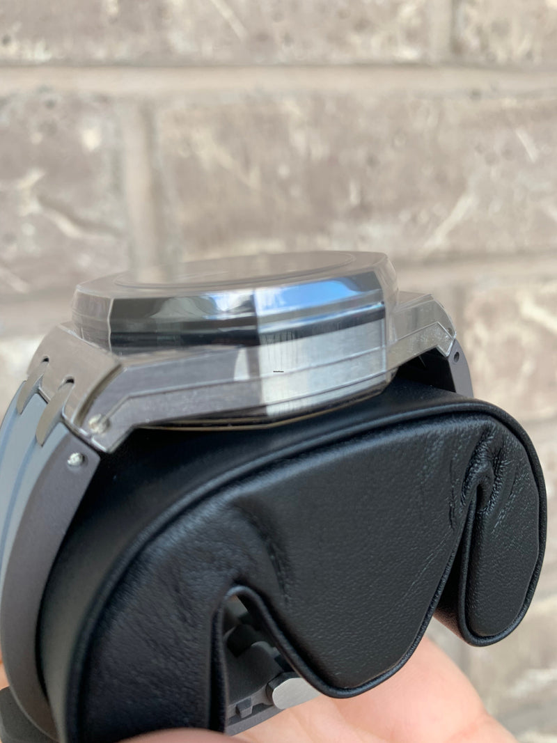 Grey Digital Camo Rubber Watch Strap for AP Royal Oak Offshore 42