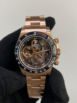 Rolex 116505 Rose Gold Daytona Artisans de Genève "Rubens Barrichello"