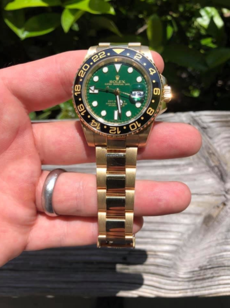 Rolex yacht 2025 master green dial