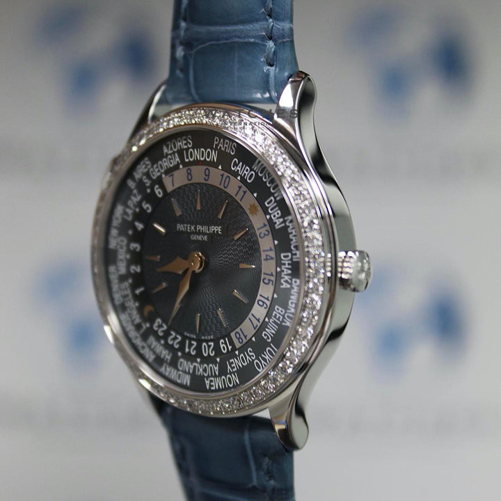 Patek Philippe 7130G-014 Blue World Time NEW